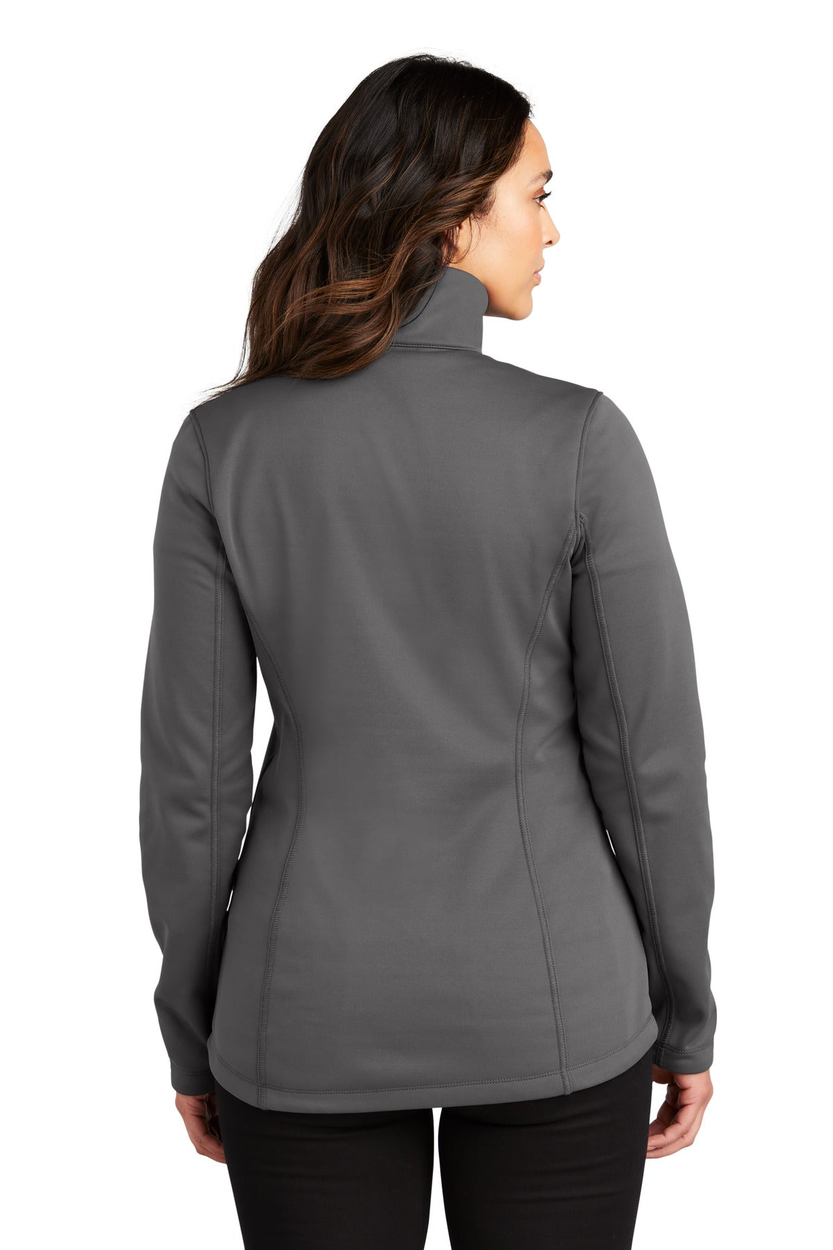 Port Authority Women's Smooth Fleece 1/4-Zip L804 Graphite