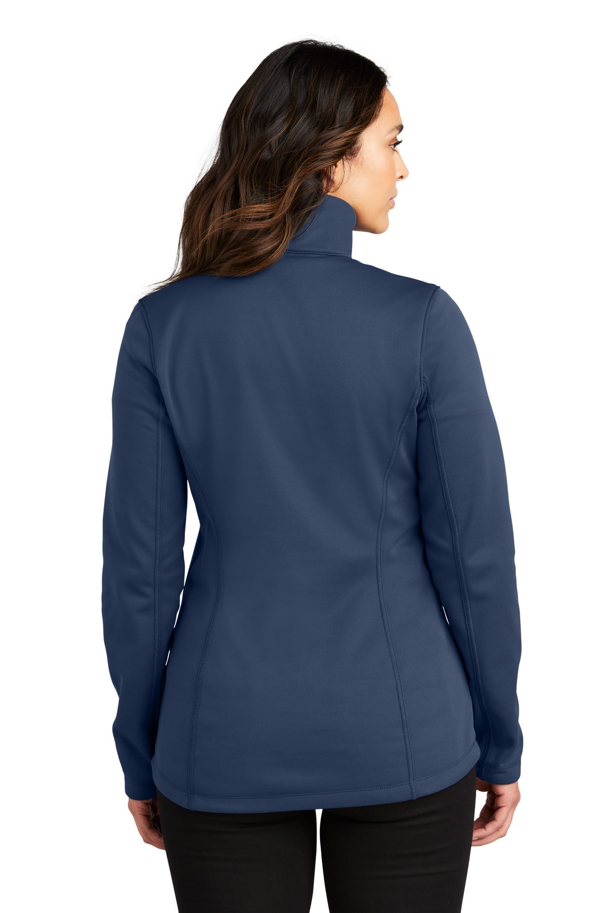 Port Authority Women's Smooth Fleece 1/4-Zip L804 River Blue Navy