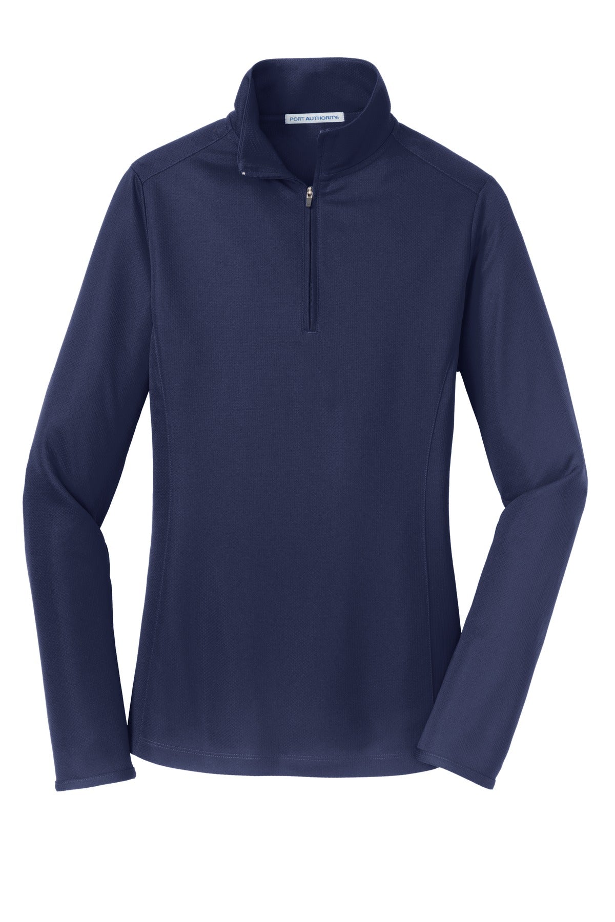 Port Authority Women's Pinpoint Mesh 1/2-Zip . L806 True Navy