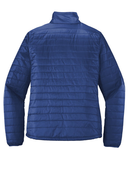 Port Authority Women's Packable Puffy Jacket L850 Cobalt Blue