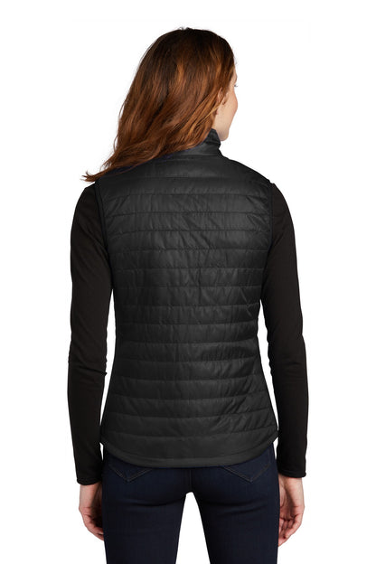 Port Authority  Women's Packable Puffy Vest L851 Deep Black
