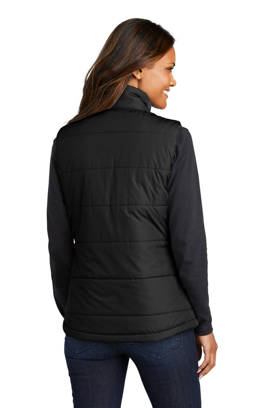 Port Authority Women's Puffer Vest L853 Deep Black