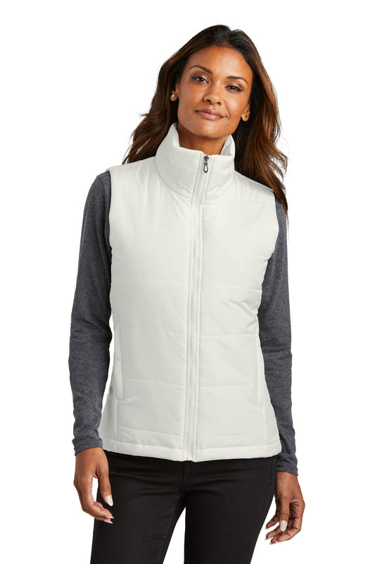 Port Authority Women's Puffer Vest L853 Marshmallow