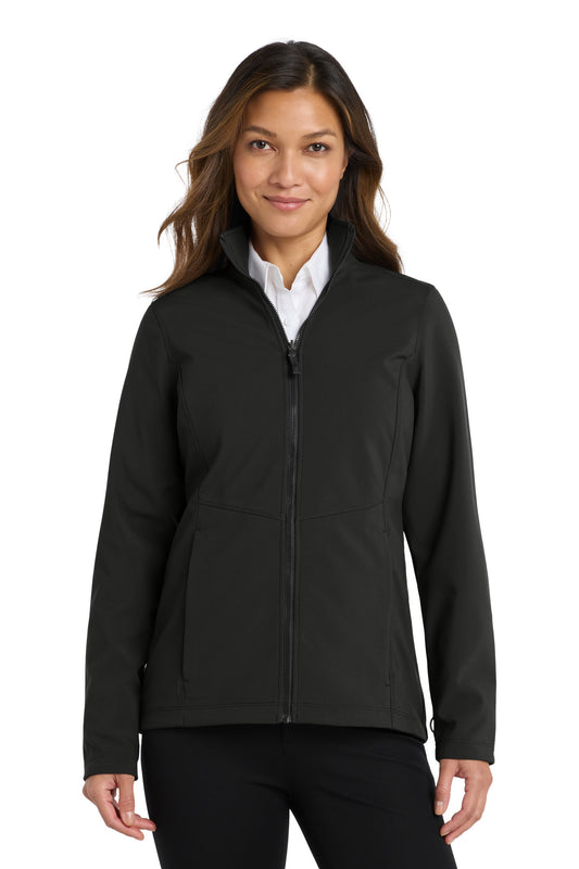 Port Authority Women's Collective Soft Shell Jacket L901 Deep Black