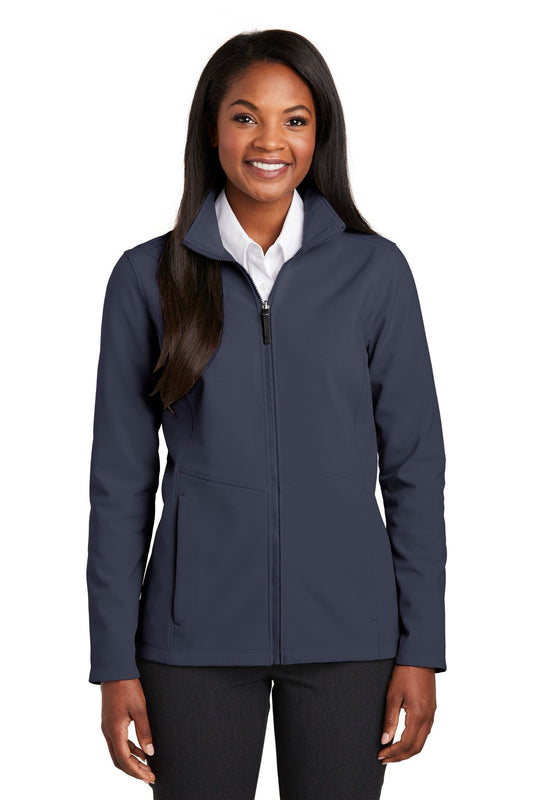 Port Authority  Women's Collective Soft Shell Jacket. L901 River Blue Navy