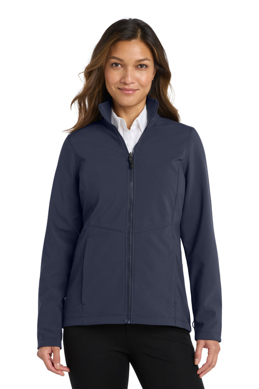 Port Authority Women's Collective Soft Shell Jacket L901 River Blue Navy