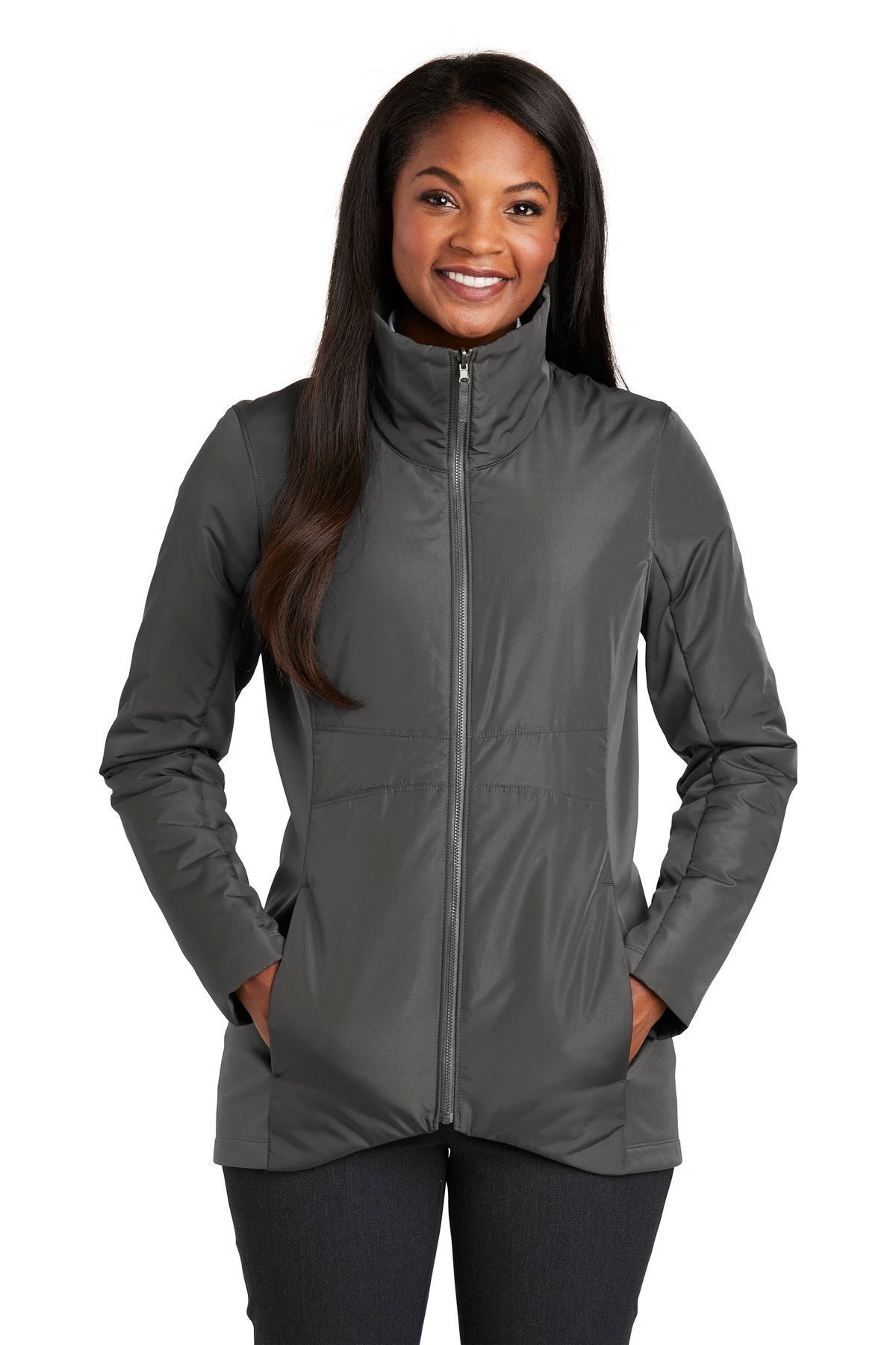 Port Authority  Women's Collective Insulated Jacket. L902 Graphite