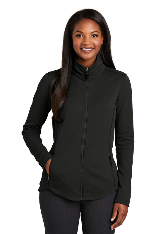 Port Authority  Women's Collective Smooth Fleece Jacket. L904 Deep Black