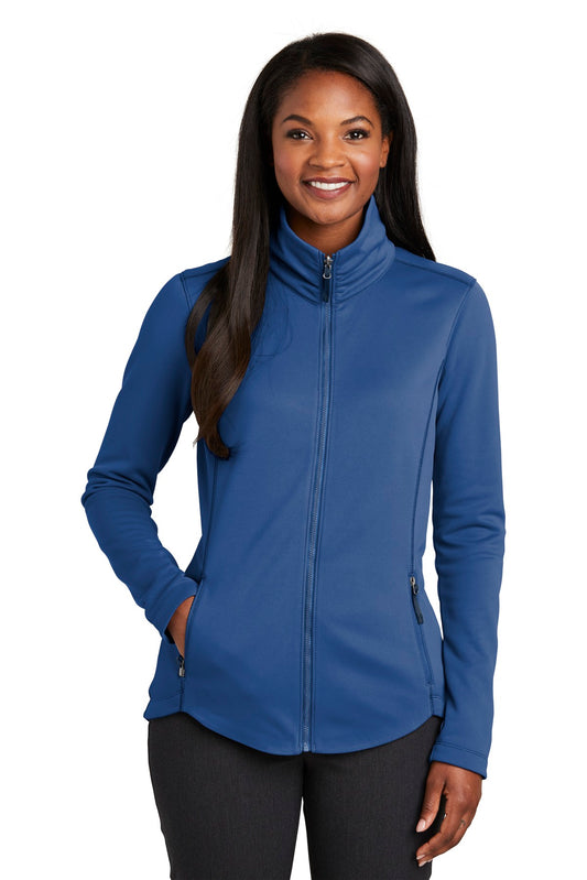 Port Authority  Women's Collective Smooth Fleece Jacket. L904 Night Sky Blue