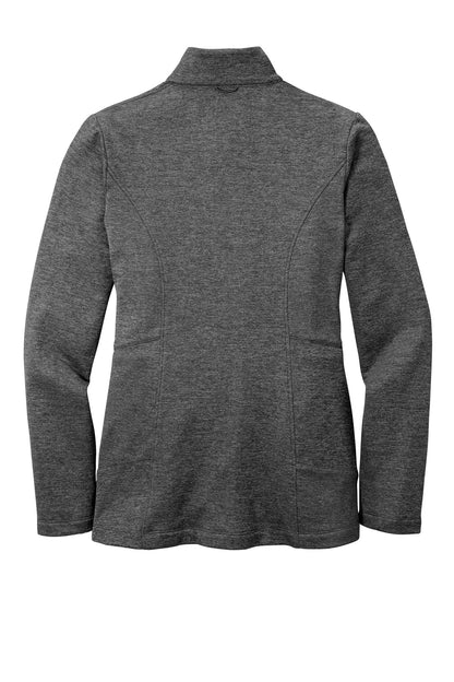 Port Authority  Women's Collective Striated Fleece Jacket. L905 Sterling Grey Heather