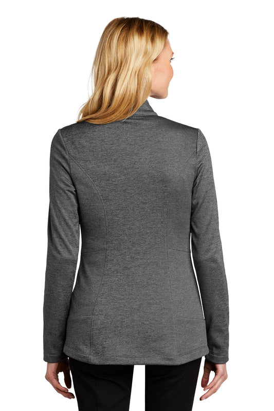 Port Authority  Women's Collective Striated Fleece Jacket. L905 Sterling Grey Heather