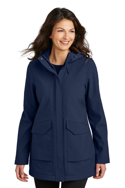Port Authority Women's Collective Outer Soft Shell Parka L919 River Blue Navy