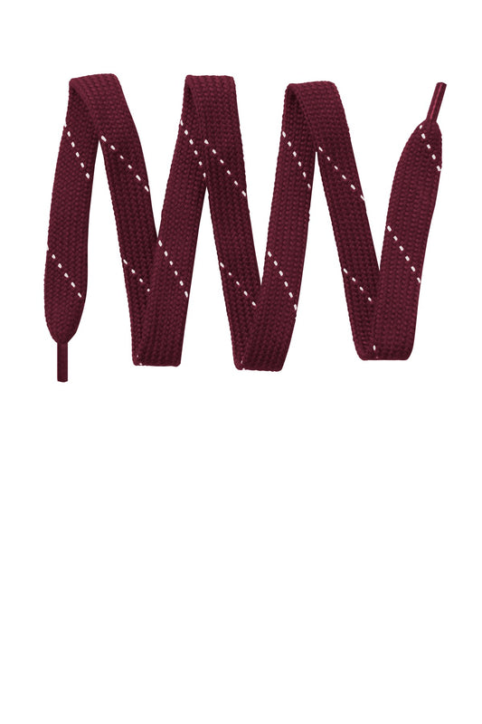Sport-Tek Laces. LACE Maroon/ White
