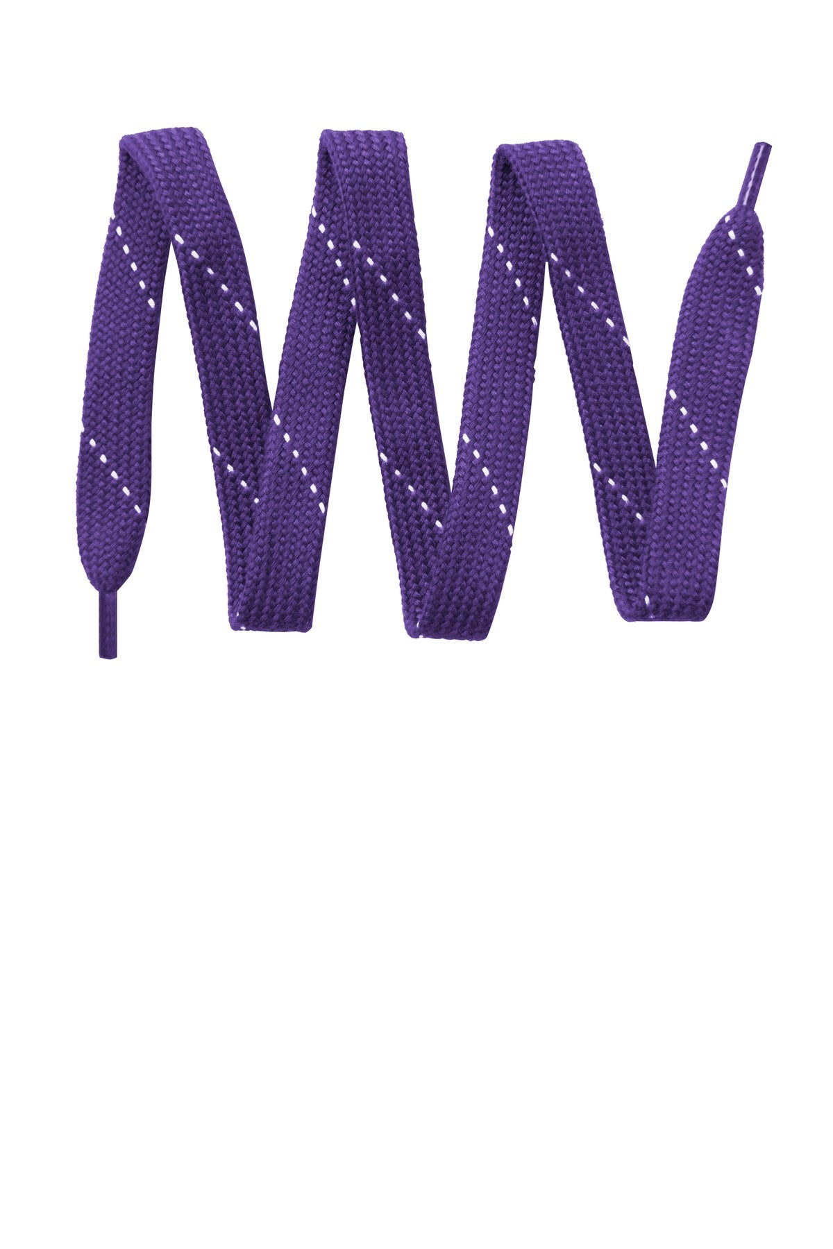 Sport-Tek Laces. LACE Purple/ White