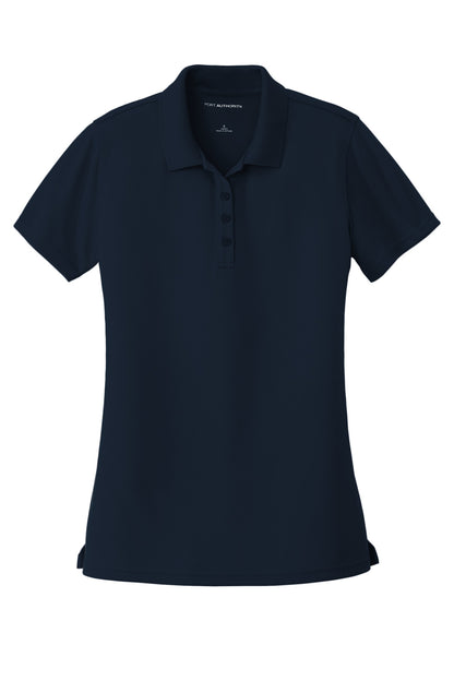 Port Authority Women's Dry Zone UV Micro-Mesh Polo. LK110 River Blue Navy