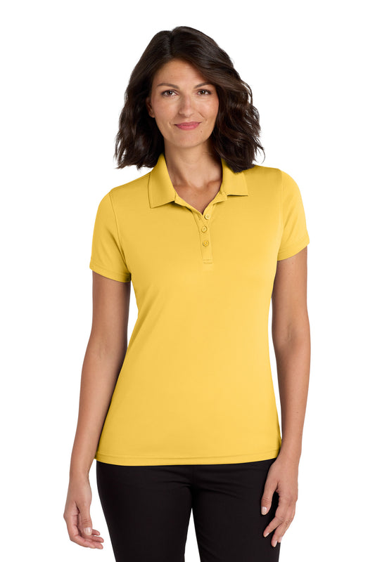 Port Authority Women's Dry Zone UV Micro-Mesh Polo. LK110 Sunburst Yellow