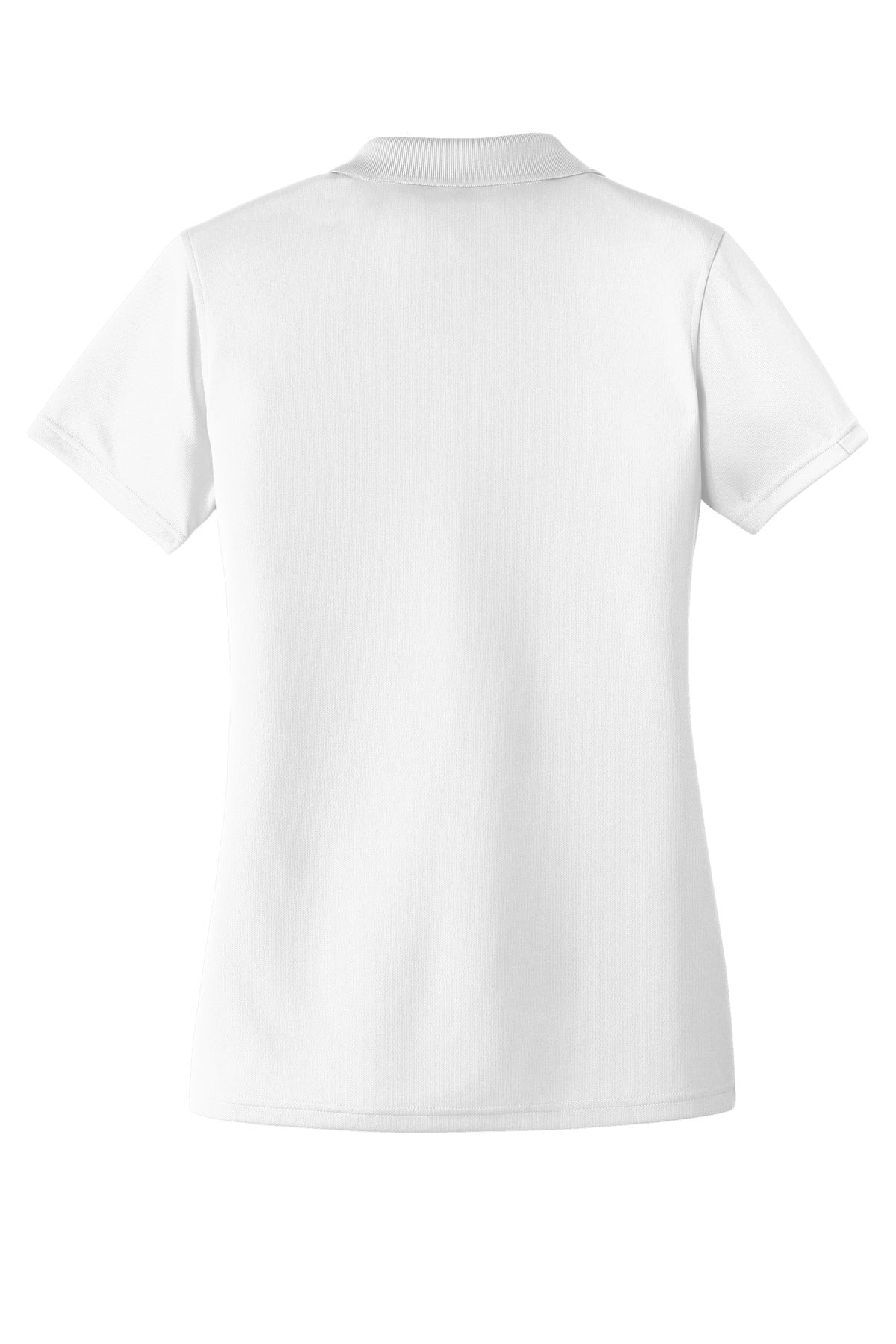 Port Authority Women's Dry Zone UV Micro-Mesh Polo. LK110 White