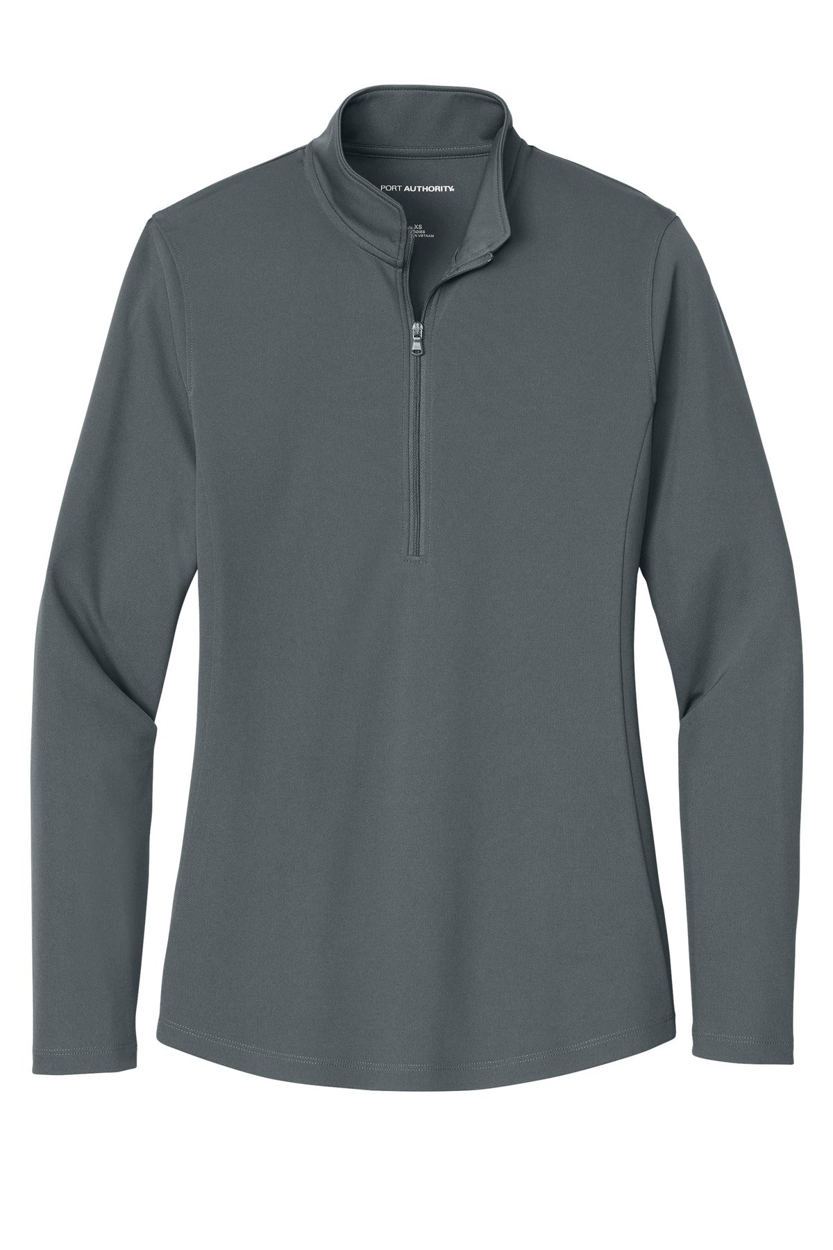 Port Authority Women's Dry Zone UV Micro-Mesh 1/4-Zip LK112 Graphite
