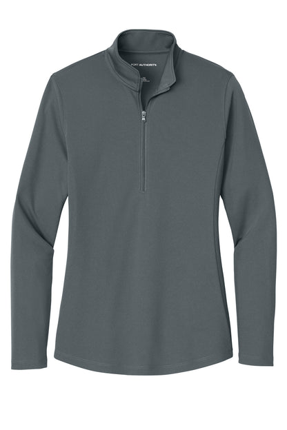 Port Authority Women's Dry Zone UV Micro-Mesh 1/4-Zip LK112 Graphite