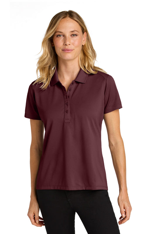 Port Authority Women's Wearever Performance Pique Polo LK240 Burgundy
