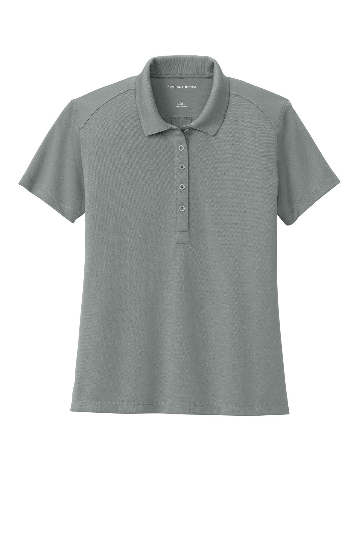 Port Authority Women's Wearever Performance Pique Polo LK240 Gusty Grey