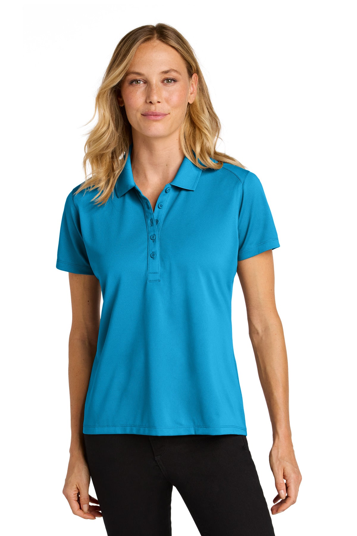 Port Authority Women's Wearever Performance Pique Polo LK240 Parcel Blue