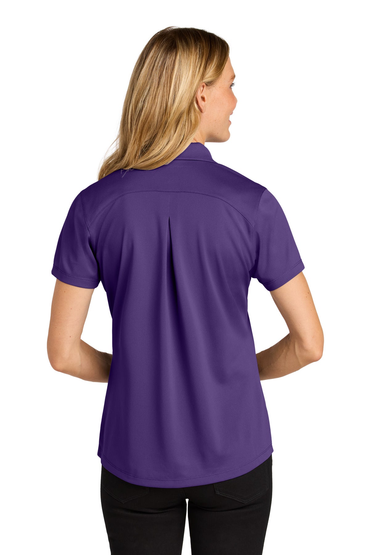 Port Authority Women's Wearever Performance Pique Polo LK240 Prism Purple