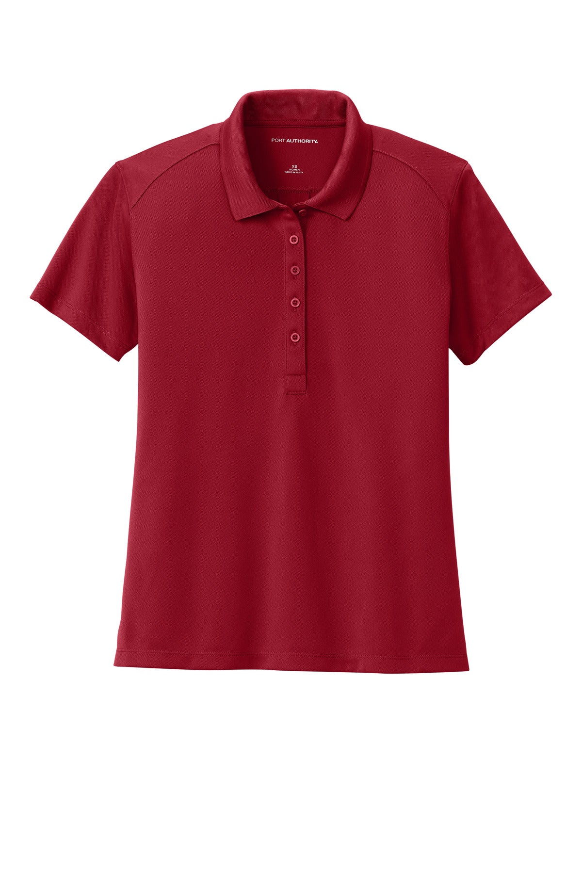 Port Authority Women's Wearever Performance Pique Polo LK240 Rich Red