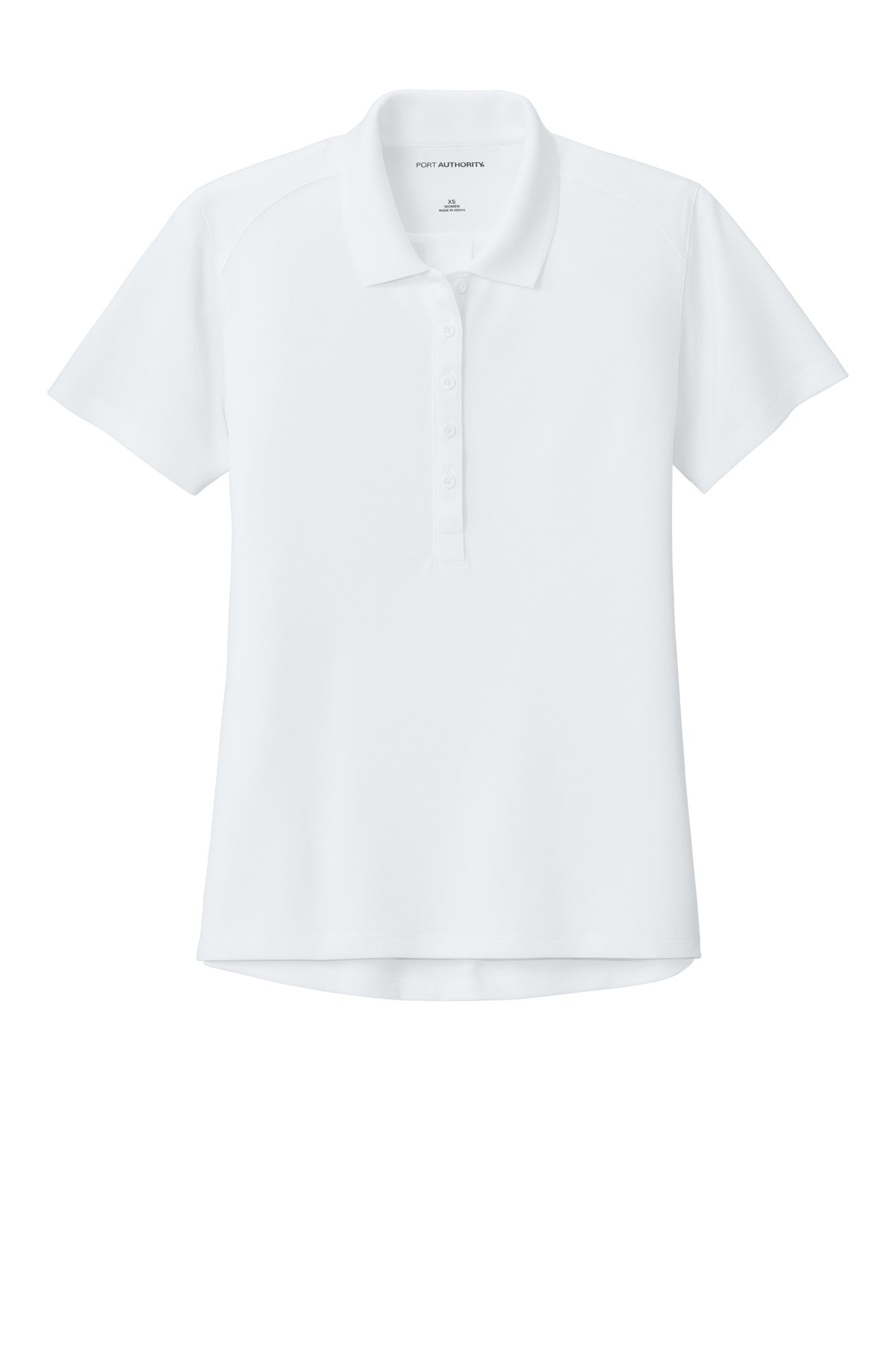 Port Authority Women's Wearever Performance Pique Polo LK240 White