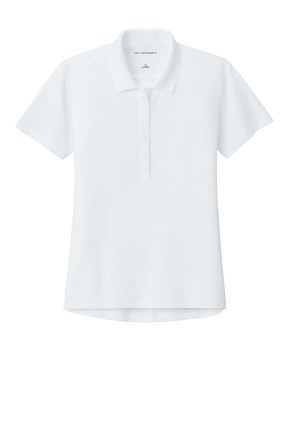 Port Authority Women's Wearever Performance Pique Polo LK240 White