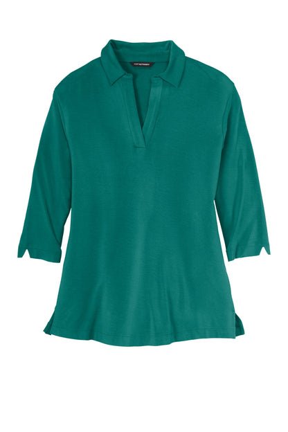 Port Authority  Women's Luxe Knit Tunic. LK5601 Teal Green