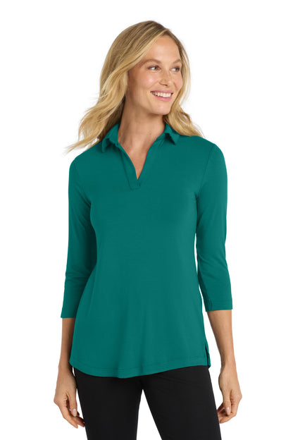 Port Authority  Women's Luxe Knit Tunic. LK5601 Teal Green