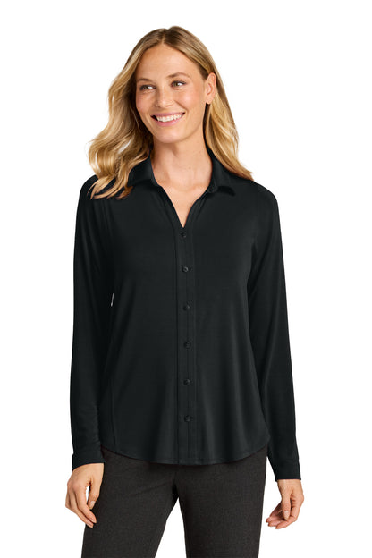 Port Authority Women's Luxe Knit Button Tunic