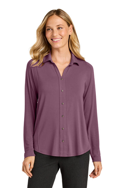 Port Authority Women's Luxe Knit Button Tunic