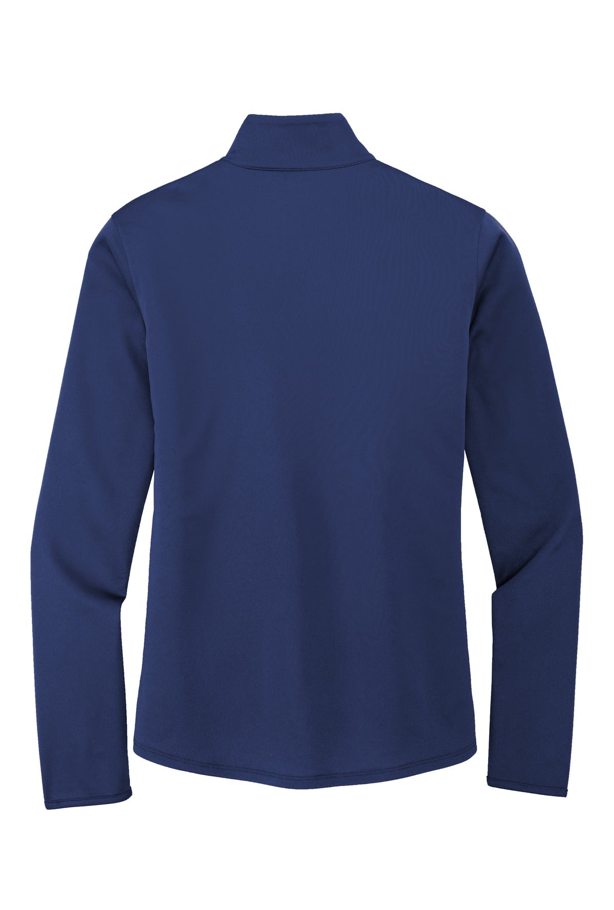 Port Authority  Women's Silk Touch  Performance 1/4-Zip LK584 Royal/ Steel Grey