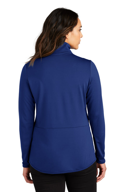 Port Authority Women's Accord Stretch Fleece Full-Zip LK595 Royal