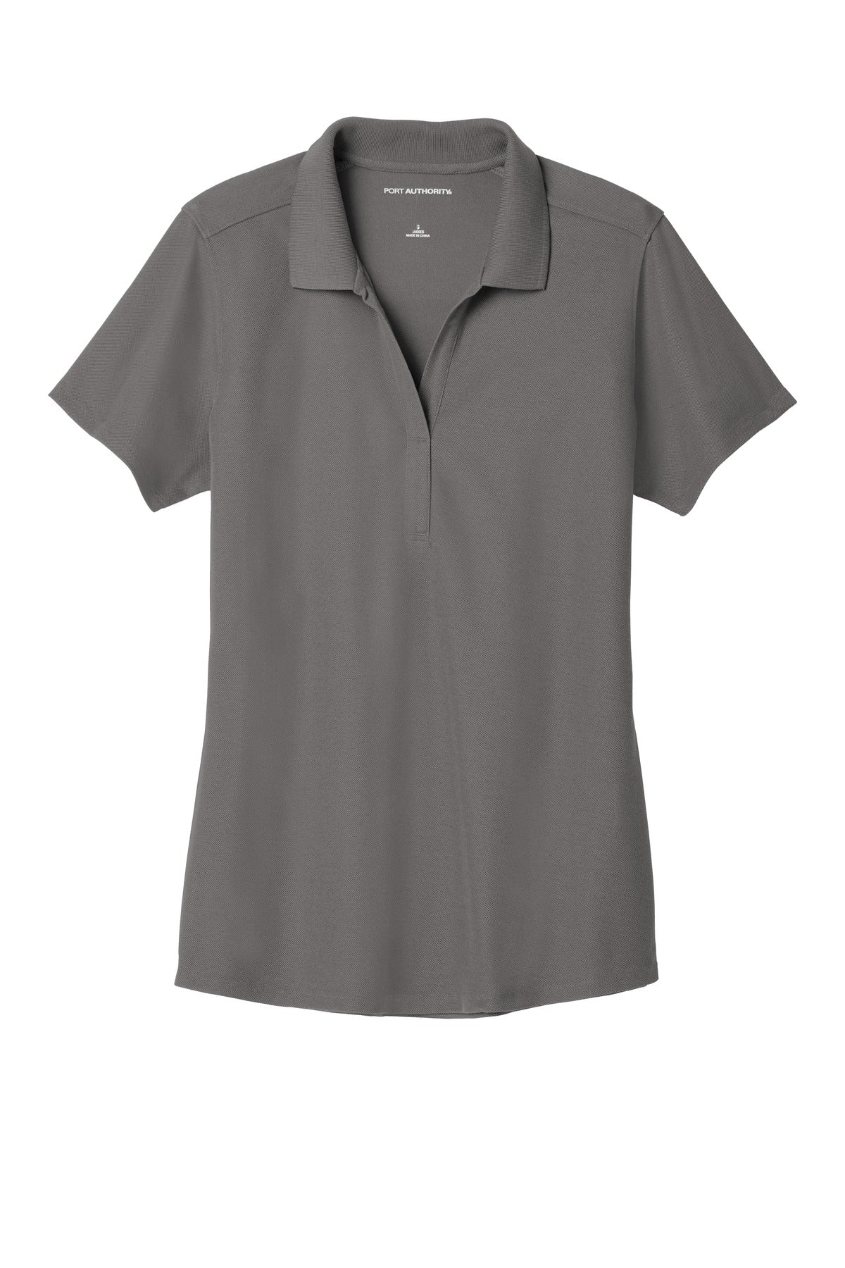 Port Authority  Women's EZPerformance  Pique Polo. LK600 Sterling Grey