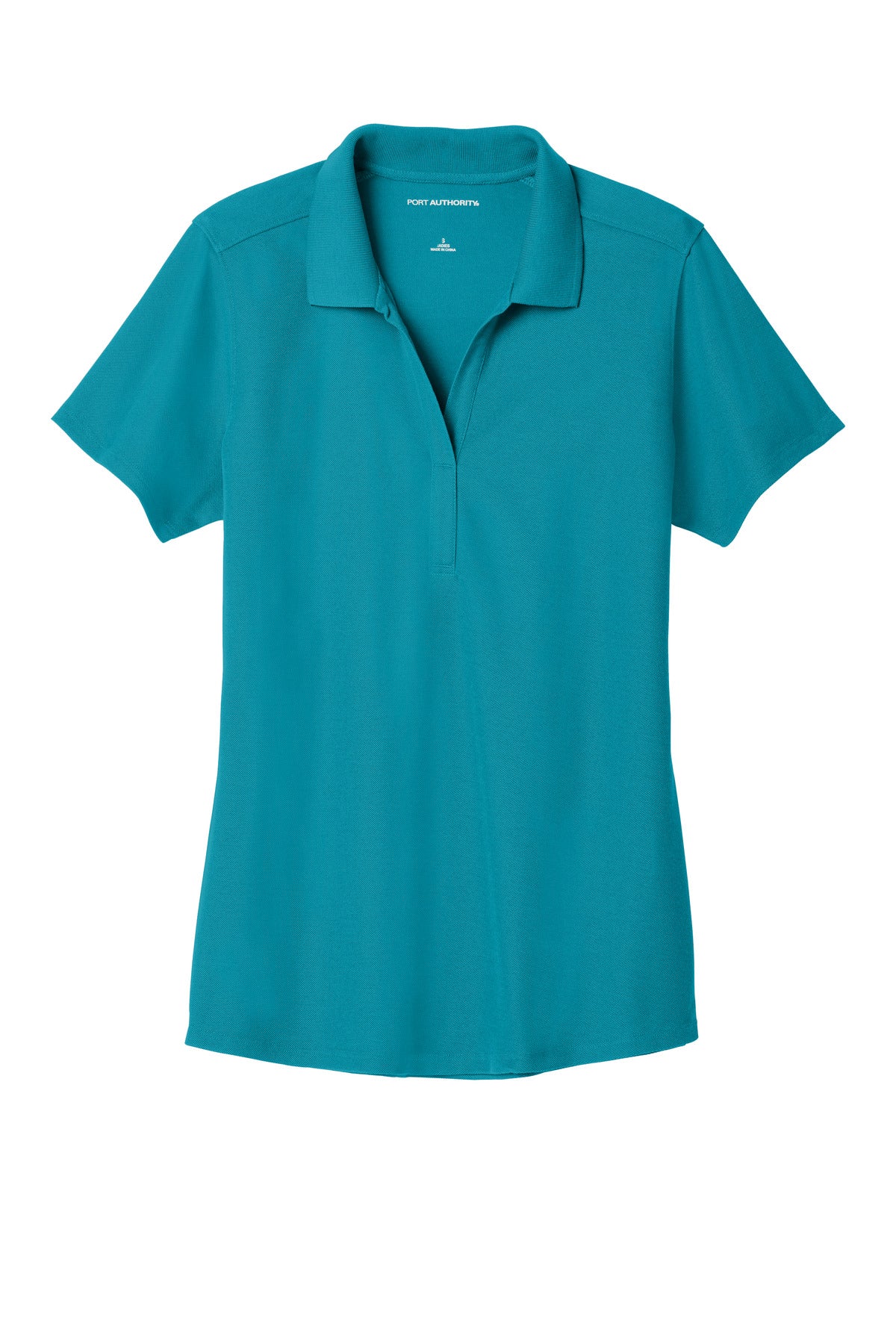 Port Authority  Women's EZPerformance  Pique Polo. LK600 Teal