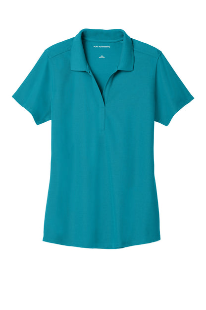 Port Authority  Women's EZPerformance  Pique Polo. LK600 Teal