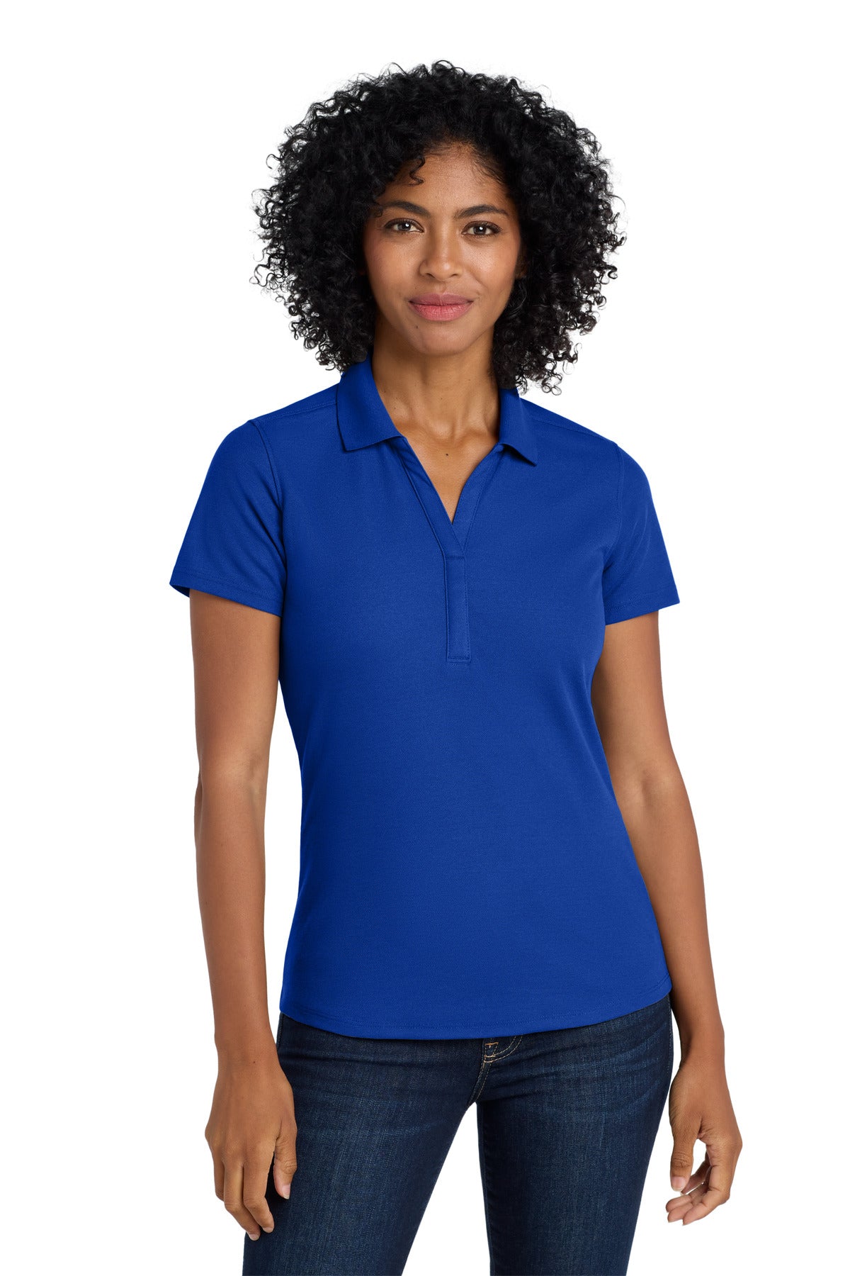 Port Authority  Women's EZPerformance  Pique Polo. LK600 True Royal