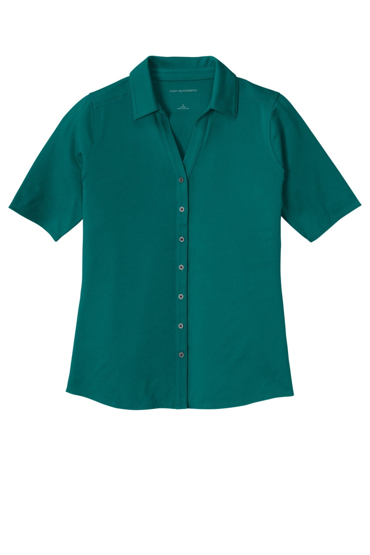 Port Authority Women's City Stretch Top. LK682 Dark Teal
