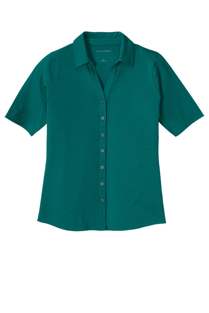 Port Authority Women's City Stretch Top. LK682 Dark Teal