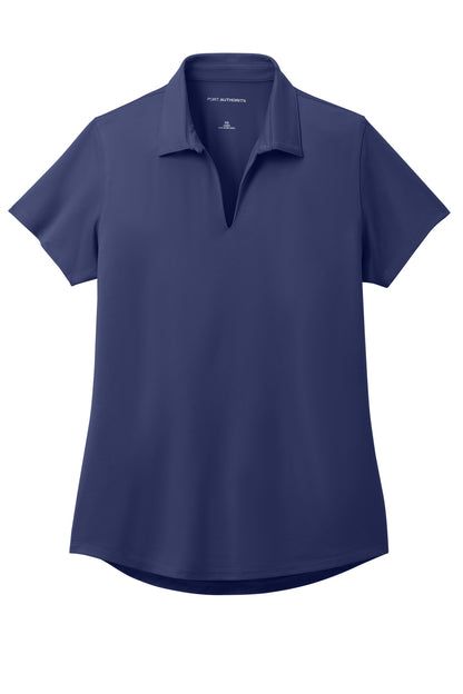 Port Authority Women's City Stretch Polo LK683 River Blue Navy