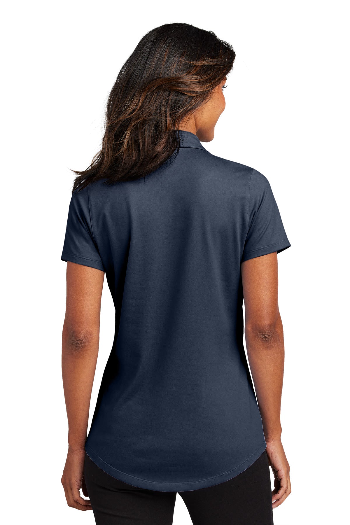 Port Authority Women's City Stretch Polo LK683 River Blue Navy