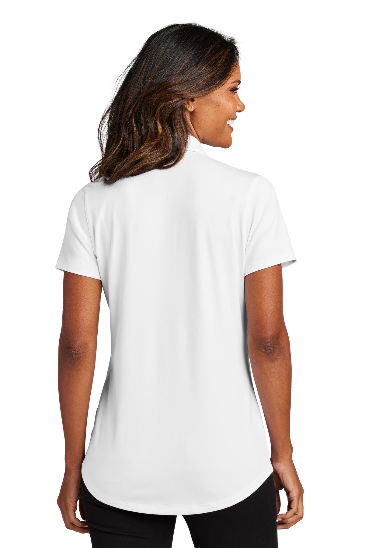 Port Authority Women's City Stretch Polo LK683 White