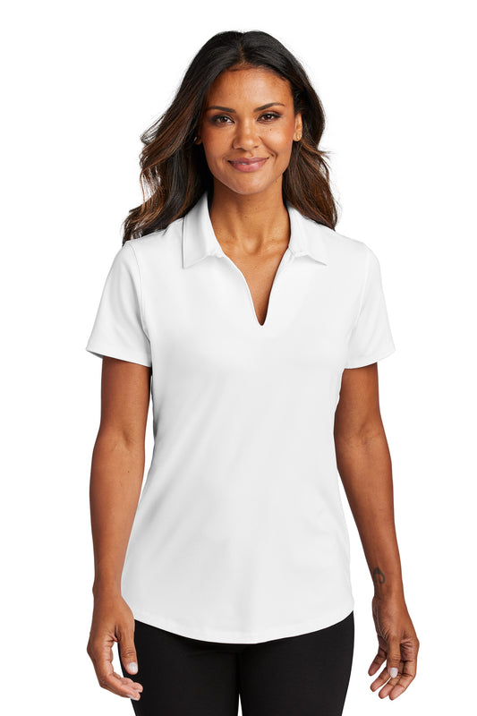 Port Authority Women's City Stretch Polo LK683 White