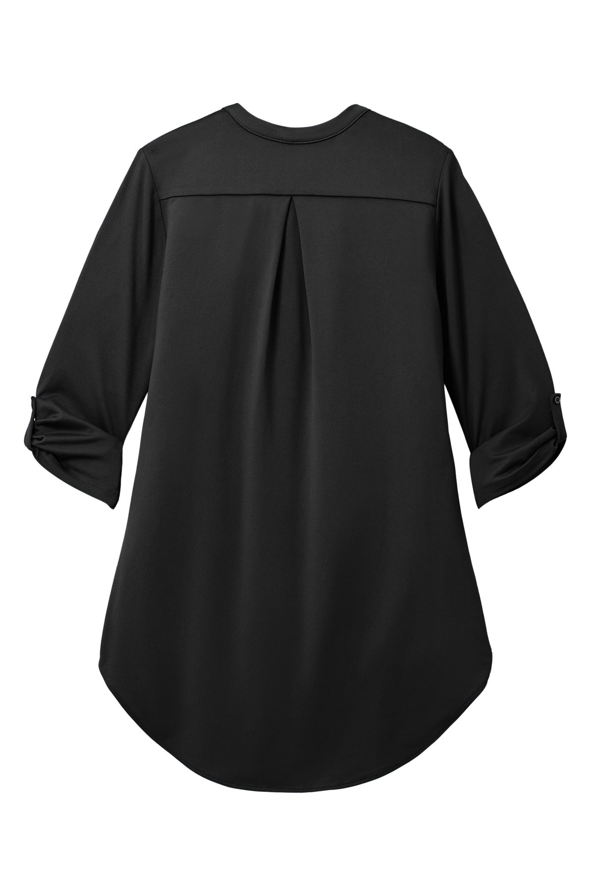 Port Authority Women's City Stretch 3/4-Sleeve Tunic LK6840 Black