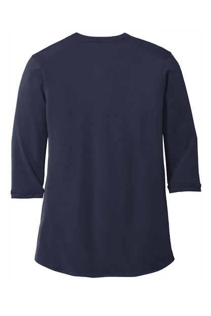 Port Authority   Women's UV Choice Pique Henley LK750 True Navy