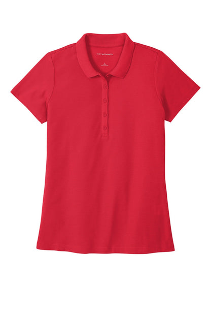 Port Authority Women's SuperPro React  Polo. LK810 Rich Red