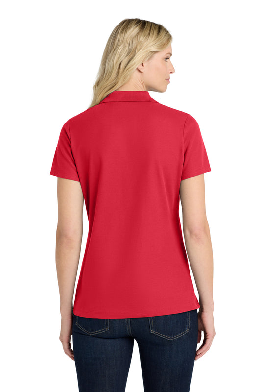 Port Authority Women's SuperPro React  Polo. LK810 Rich Red